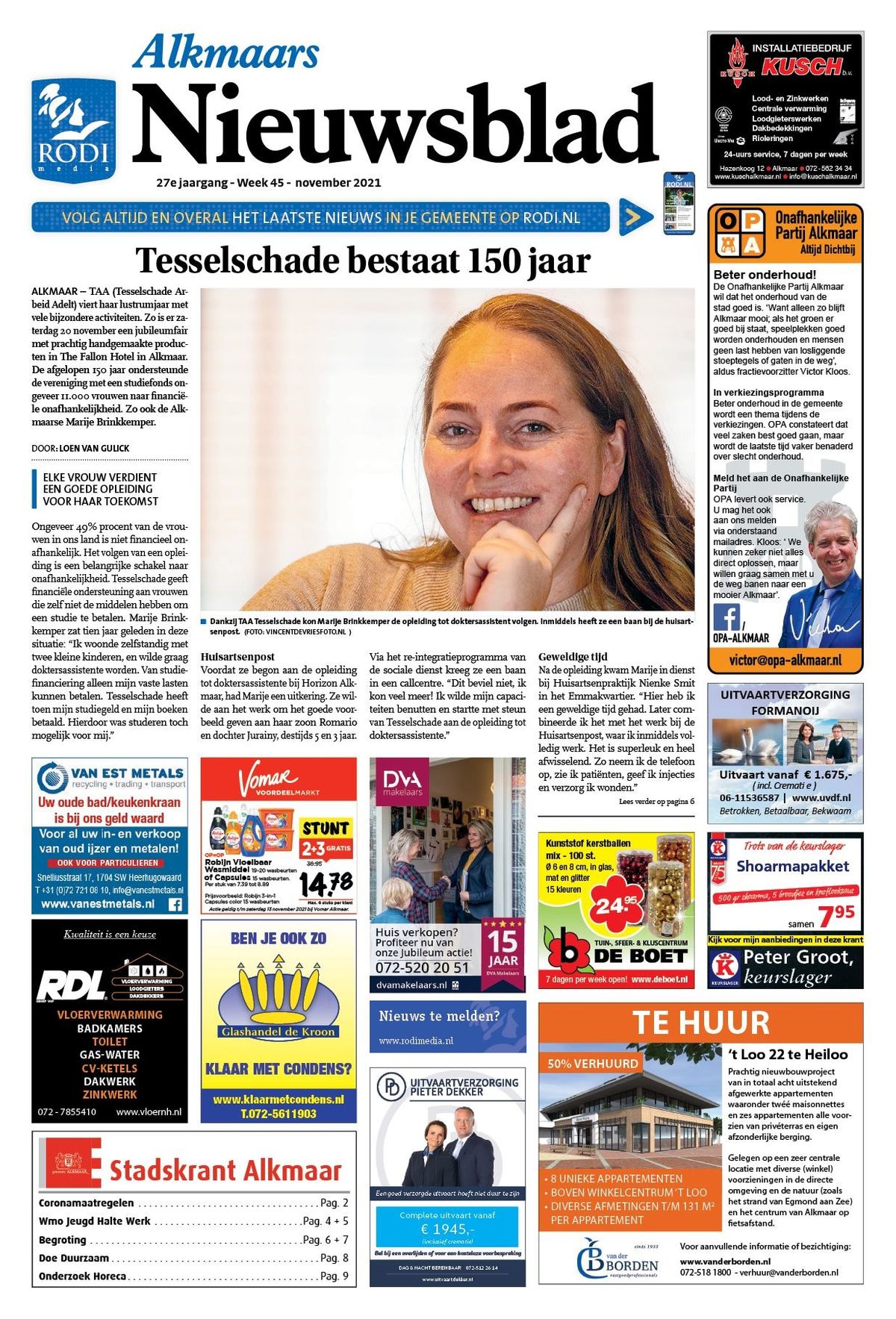 Alkmaars Nieuwsblad - 15 november 2021